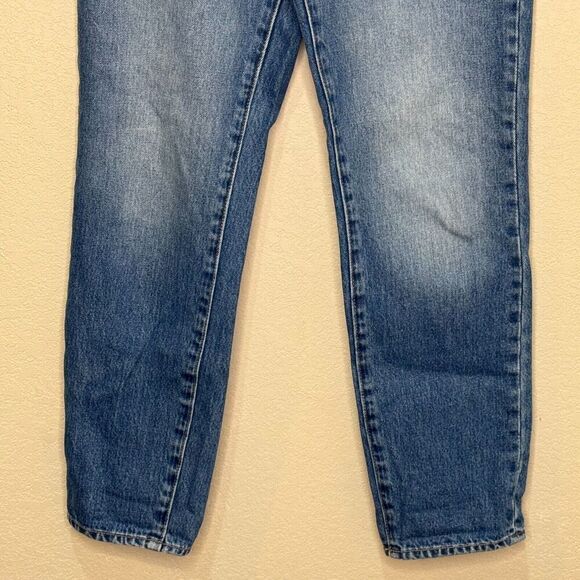 Rolla's Original High Rise Straight Jeans Women's Size 27 Medium Blue Denim - Picture 4 of 10